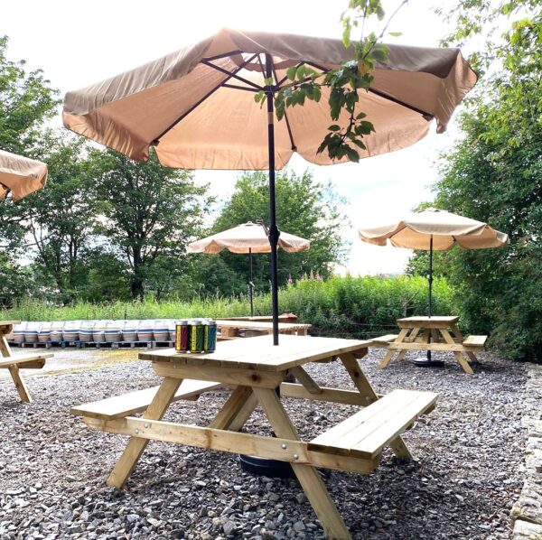 Yorkshire Dales Brewery beer garden opens for business!